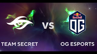 OG vs Secret DPC WEU 2021/22 Tour 1: Division I (DreamLeague Season 16) | Game 1 Full game