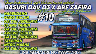 KANE🤤 SHARE 10 NADA BASURI DAV X AR BUS ZAFIRA REBORN! KODENAME & MP3 BUSSID UPDATE