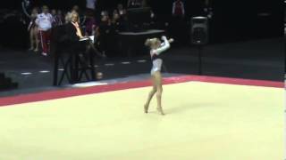 2014 Gymnix Junior Cup Ekaterina Sokova FX