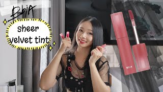 SON TINT KHÔNG KHÔ MÔI | BBIA SHEER VELVET TINT | Review | MIMI OFFICIAL