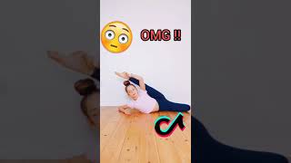 Viral Extreme Leg Flexibility Tiktok By Anna Mcnulty #shorts