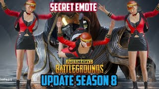 PUBG Mobile || New Free Secret Emote || Latest UPDATE