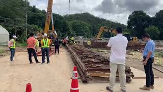 อธิบดีกรมทางหลวง มั่นใจติดตั้งสะพานแบริ่งเชียงใหม่ เชียงราย เสร็จพรุ่งนี้สามารถเดินทางได้