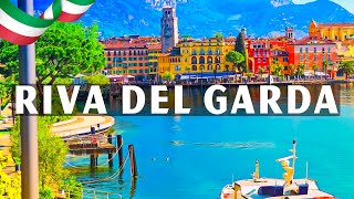 FLYING OVER RIVA DEL GARDA 4K - Relaxing Music Along With Beautiful Nature Videos - 4K Video HD