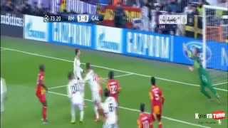 هداف ريال مدريد 3-0 جالطة سراي _3/4/2013_ رؤوف خليف