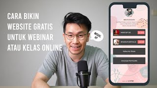 Cara bikin Webinar/Kelas online dengan lynk.id | Tutorial