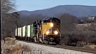 NS 288 at CP Duncan Rural Retreat, VA with UP Leader 1/15/23