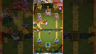 Witness their strategic prowess in this epic showdown! #Gaming #ClashRoyale #IntenseBattle