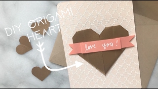 DIY | Origami Heart for Valentine's Day