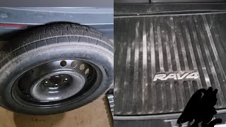 How to Access Spare Tire on 2019 Toyota RAV4