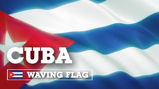 Развевающийся флаг Кубы / Waving Flag of Cuba