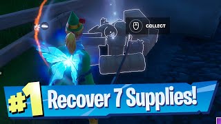 Recover stolen Seven supplies at IO locations Location - Fortnite