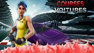 VOICI LA PLUS GRANDE COURSE DE VOITURE SUR FORTNITE ! # 3 ( c’est incroyable ! )