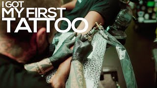 My first tattoo Experience Vlog