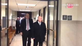 Patrick Reese (r) member of #PA AG Kathleen Kane's security detail is accused of contempt at #Montco