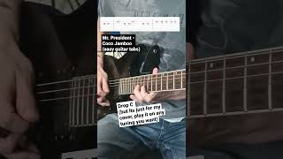 Easy guitar tab: Mr. President - Coco Jamboo