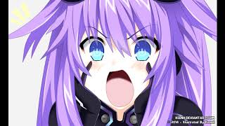 neptunia dancing girl gradually gets faster improved version