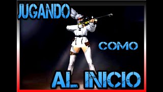 JUGANDO COMO AL INICIO!!! *FREE FIRE* PRECISO EN MIRA