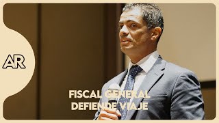 Fiscal General defiende ante diputados viaje a conferencia sobre narcotráfico invitado por la DEA