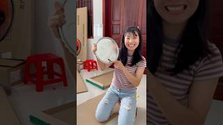 Chiuc | Thử Thách Làm Xe Bán Kem Bằng Giấy P1 #shorts #chiuc #chiuctv