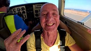 Mark First Skydive! Tandem Jump from 10000 feet at iJump Gran Canaria