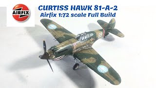 CURTISS HAWK 81-A-2 Airfix 1:72 scale Full Build