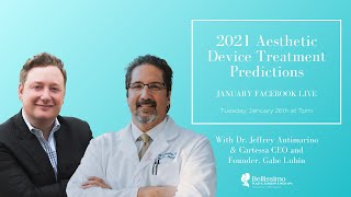 2021 Aesthetic Device Treatment Predictions  |  Dr. Jeffrey Antimarino and Cartessa Aesthetics