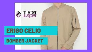 ERIGO CELIO BOMBER JACKET || PRODUK LOKAL YANG MENDUNIA