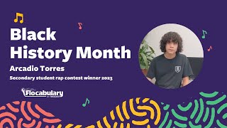 Black History Month Student Contest Winner: Arcadio T.