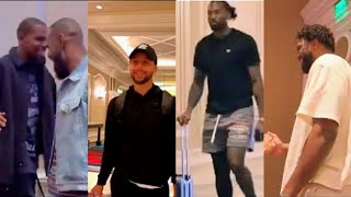 Basketball Team USA Arriving for Training Camp for Upcoming 2024 Paris Olympic