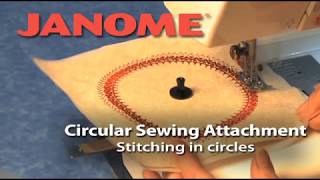 Circular Sewing Attachment   Stitching in Circles