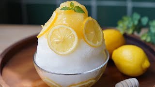 Lemon Shaved Ice at Honey Shop