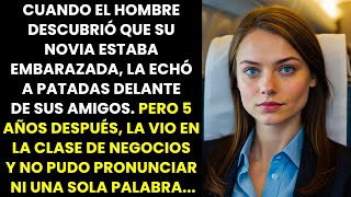 CUANDO EL HOMBRE DESCUBRIÓ QUE SU NOVIA ESTABA EMBARAZADA, LA ECHÓ A PATADAS DELANTE DE SUS AMIGOS..