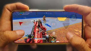 Ranking Solo - Ouro ao Mestre Com Aleatório - Gameplay Apex Mobile - Hud 6 Fingers - Apex Poco F3