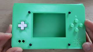 How to Make A 3D Printed HandHeld Gaming Console part 1: front panel buttons