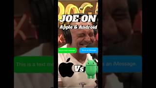 Joe rogan on Apple vs Android #joerogan #funny #shorts