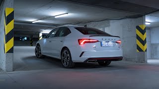 2021 Skoda Octavia RS iV: exhaust sound, light effects & interior ambient lights