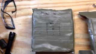 Homemade Bulletproof Body Armor Plate