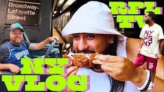 RPL TV: New York Vlog BEST CHICKEN SPOT in Brooklyn