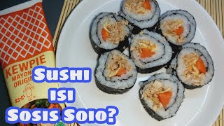 Sushi Kearifan Lokal | Sushi Bekal Sekolah Ngantor NgeDrakor | Sushi 3 Isian Istimewa Anti Gagal |