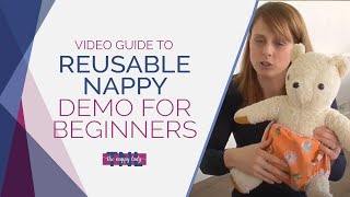 Reusable Nappy Demo For Beginners - The Nappy Lady