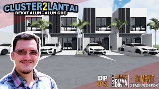 Rumah Murah 2 Lantai di Kalimulya  GDC Depok. eps 6