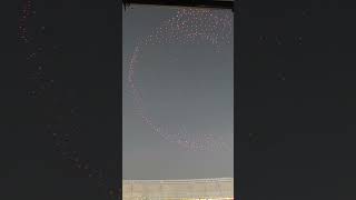 Drone show in the World Cup final at Narendra Modi Stadium. #dronevideo #narendramodistadium