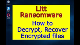 Lltt virus (ransomware). How to decrypt .Lltt files. Lltt File Recovery Guide.