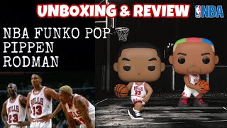 NBA FUNKO POP | RODMAN & PIPPEN | UNBOXING AND REVIEW #scottiepippen  #dennisrodman #lastdance