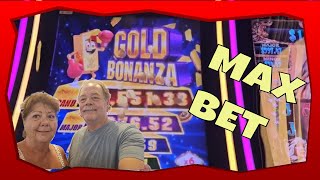 MAX BET ON GOLD BONANZA SLOT MACHINE