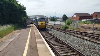 deltic on way home to barrow hill through Bridgwater 12/6/23