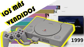 Los más vendidos de la historia de la primera PLAYSTATION | TOP videojuegos más vendidos de PSX. 📈📉