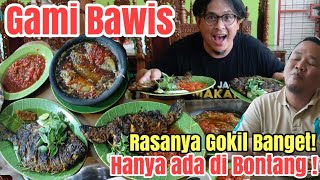 Kuliner Bontang. Gami Bawis dan Kerapu Tikus Bakar! Cuma ada di Bontang Kalimantan Timur.