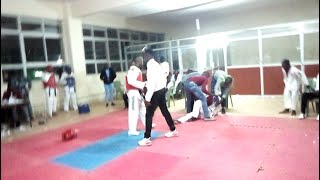 Black belt VS Red belt ~ KNOCKOUT!!!